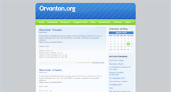 Desktop Screenshot of orvonton.org